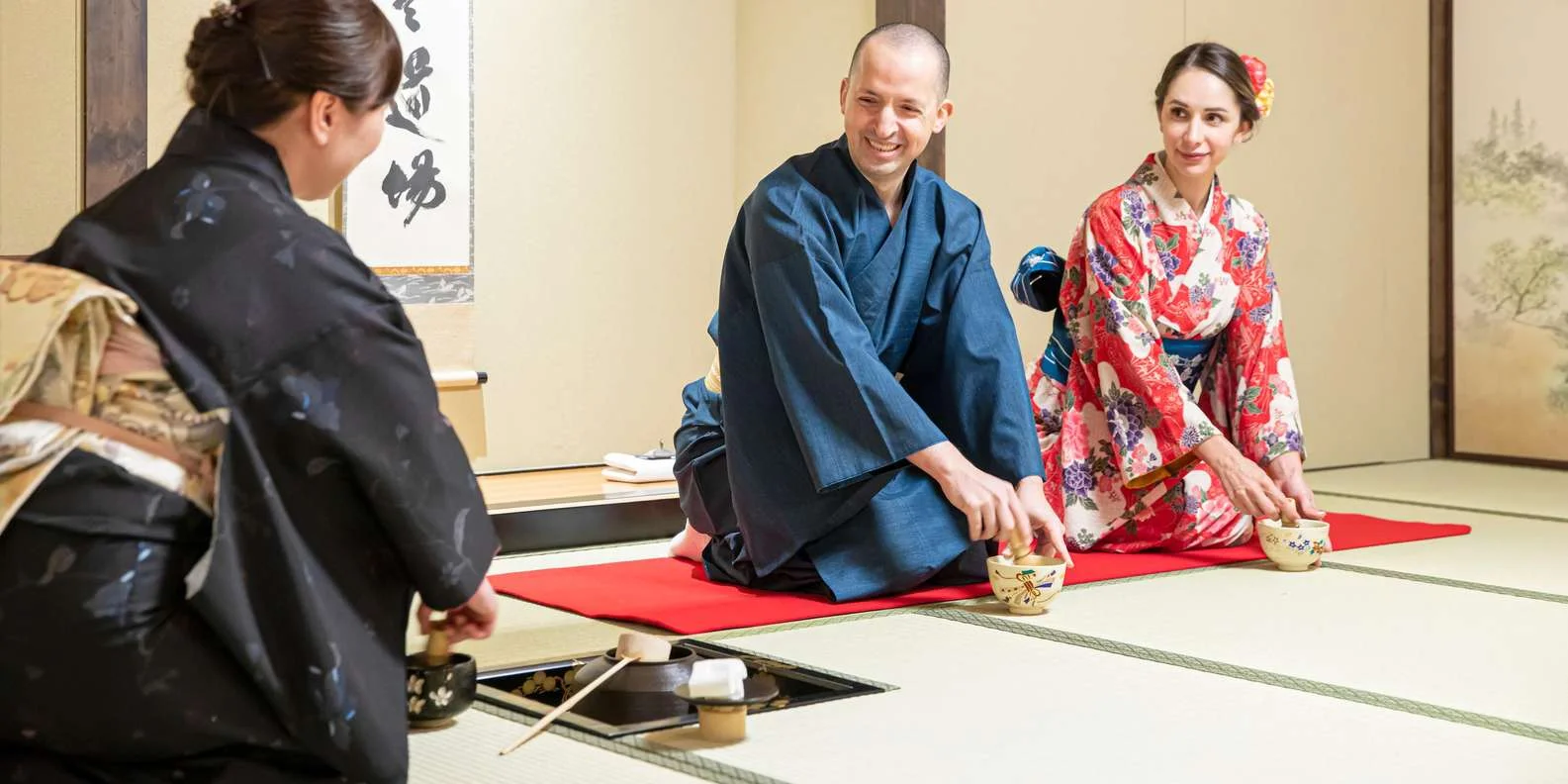 Matcha preparation Tokyo