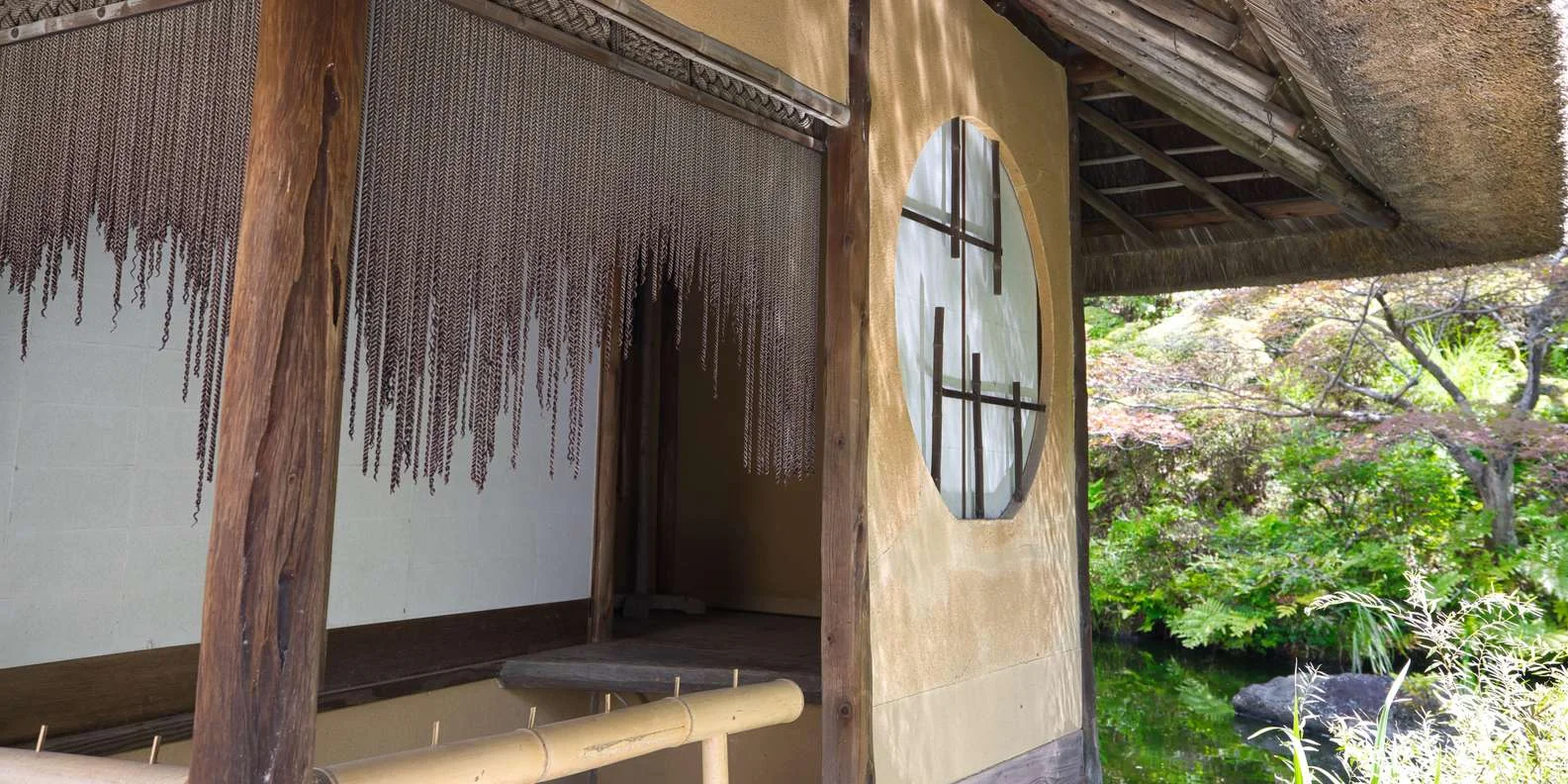 Traditional Japanese tea house Kyoto